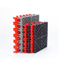 Dalles de sol de gymnase en PVC écologiques de couleur personnalisée, à emboîtement, avec drainage ventilé, surface antidérapante, épaisseur 20 mm, usage commercial