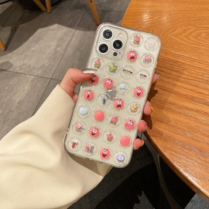 2025 Mới Giải nén Pinch dễ thương phim hoạt hình bong bóng trong suốt trường hợp điện thoại bán buôn - Product Image 2