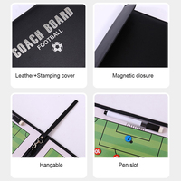 Tableau d'entraînement portable professionnel pliable magnétique en PVC imperméable pour le football – Offre spéciale