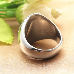 Men's Retro <b>Silver</b> <b>Ring</b> With Gold Scissors And Comb Design For Fashion Jewelry Gift - Product Image 3