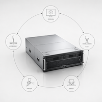 Châssis de serveur IA modulaire en acier inoxydable sur mesure TZR OEM, assemblage d'enclos GPU de précision en tôle