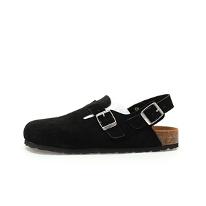 2025Unisex comode <span class=keywords><strong>pantofole</strong></span> Birken con due cinghie a punta chiusa sandali in sughero da spiaggia per uomo e <span class=keywords><strong>donna</strong></span> per la stagione autunnale - Product Image 5