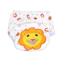 Cloth Diaper Custom Adjustable Cloth Diaper Anti-leak Washable Reusable Waterproof Baby Unisex Potty Toddler Training Pants