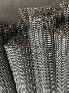 Cinturón de tejido equilibrado de acero inoxidable al carbono, cinta transportadora de alambre de rejilla en espiral, máquina para hornear o secar alimentos - Product Image 6