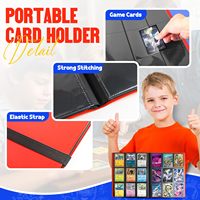 Mode sécurité étanche et résistant aux rayures Protection 6/9/12/16 personnalisé Pokemoned carte à collectionner classeur
