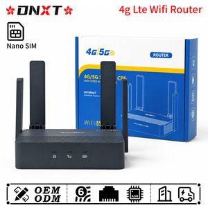 Router DNXT 4G de 2.4GHz Cat4 300Mbps, router wifi 6 mini, router wifi 4G con tarjeta SIM, Tipo-C, 3000mAh, para oficina. - Product Image 1