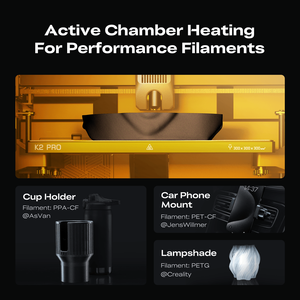 New Creality K2 Pro <b>3D</b> <b>Printer</b> | Multi-Color and Material Printing Active Chamber Heating AI Camera 300x300x300mm Creality K2 Pr - Product Image 2