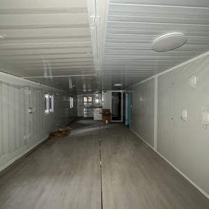 Gran oferta, casa contenedor prefabricada Modular de lujo de 40 pies, dormitorio desmontable barato, paquete plano, diseño Industrial - Product Image 5