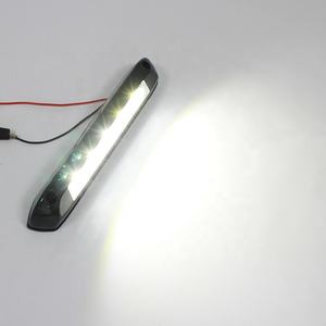 TYTXRV 12V/24V 8W 10LED RV Lampe d'extérieur étanche <span class=keywords><strong>noire</strong></span> <span class=keywords><strong>Barre</strong></span> lumineuse <span class=keywords><strong>LED</strong></span> - Product Image 3