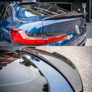 Original for X4 G02/X4M F98 PSM Style Honeycomb Carbon Fiber Non Perforated <b>Rear</b> <b>Spoiler</b> Trunk 2018-2023 - Product Image 5