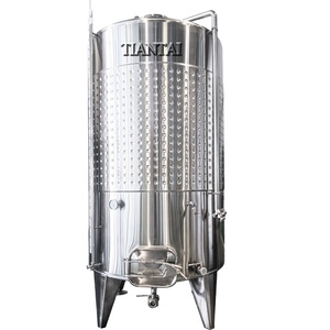 Attrezzatura <span class=keywords><strong>per</strong></span> Micro Cantina Tiantai 1000L 10HL, Serbatoio di Fermentazione del <span class=keywords><strong>Vino</strong></span> con Camicia di Raffreddamento in Acciaio <span class=keywords><strong>Inox</strong></span> 304 - Product Image 1