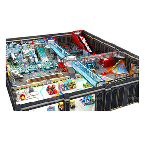 Tùy Chỉnh 600 Mét Vuông Thương Mại Trẻ Em Vui Chơi Giải Trí Công Viên Lớn Trượt Trampoline Mềm Chơi Thiết Bị Trẻ Em Trong Nhà Sân Chơi - Product Image 2