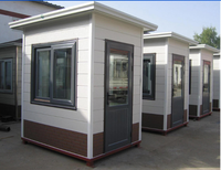 Toilettes préfabriquées de luxe en conteneur, toilettes portables en tôle colorée, design moderne et minimaliste pour écoles et hôpitaux, plans personnalisés