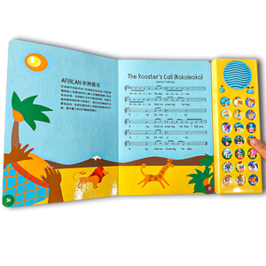 Nuovi Libri Audio Elettronici per Bambini in Età Prescolare con Funzioni Interattive di Apprendimento e Giocattoli Educativi, Servizio di Stampa Incluso - Product Image 2