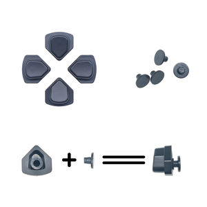 Accessoires de jeu Refit, bouton directionnel séparé solide, bouton croisé pour manette de jeu sans fil <span class=keywords><strong>PS5</strong></span> - Product Image 2