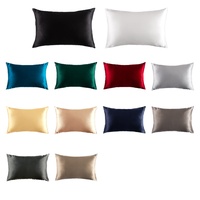 Funda de Almohada Hecha con Seda Natural Suave de Alta Calidad al 100%, Diseño Moderno, Personalizable, No Tóxica, con Cierre de Cremallera para Todas las Estaciones, para el Hogar