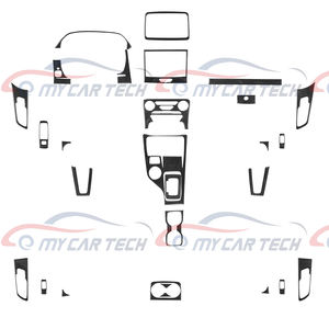 Pegatina de ajuste de cubierta de conjunto completo de fibra de carbono Real para <span class=keywords><strong>Ford</strong></span> Ranger <span class=keywords><strong>Sport</strong></span> <span class=keywords><strong>2020</strong></span> 2022 - Product Image 4