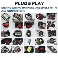 Arnés de Cableado Automotriz Personalizado OEM/ODM, Conjunto de Cables para Motor, Transmisión, Iluminación y Sistema de Frenos