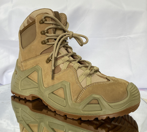 Bottes tactiques légères SF30 kaki beige marron, chaussures de randonnée, chaussures de travail, chaussures de sport. - Product Image 3