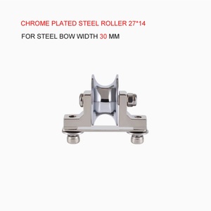 ลูกล้อเครื่องจักรกลึงแบบม้วน 500 ชิ้น ชุบโครเมียม ขนาด 27*14 สำหรับเหล็กสปริงโบว์ - Product Image 3