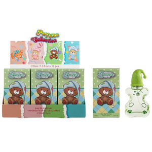 <span class=keywords><strong>Parfum</strong></span> en spray unisexe pour enfants, motif ours de dessin animé, 50 ml, pour étudiants, usage quotidien, fêtes et extérieur, avec boîte de présentation - Product Image 3