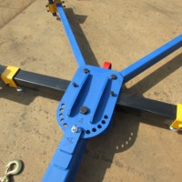 WT VE-700 Offre Spéciale Outil de Réparation de Carrosserie Automobile Machine de Redressage de Châssis Construction Métallique Table de Travail 3500x2000mm Banc de 200mm