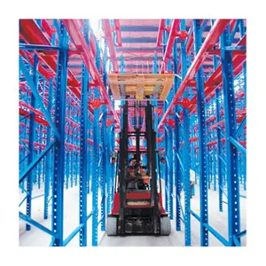 Factory Supply Warehouse Boltless Stacking Shelving Pallet Storage Steel Selective Drive In Pallet Rack