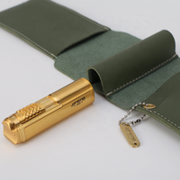 JIFENG JF-GEF002 Golf sport multifonctionnel canne à grimper accessoire de cigare en métal 4 en 1 porte-cigare tube de perforation et ensemble de briquet