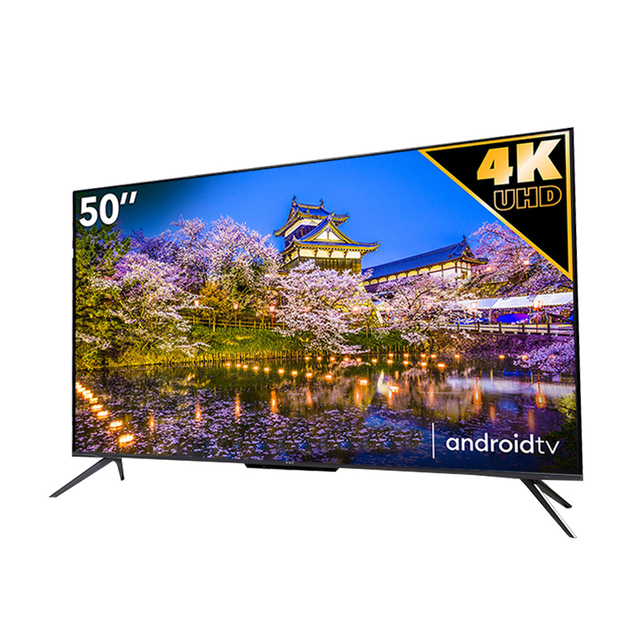 VSTI 50-Inch Television Smart LED TV with Android and WiFi 4K Ultra HD Variety of Sizes Including 32 43 50 65 75 85Inches