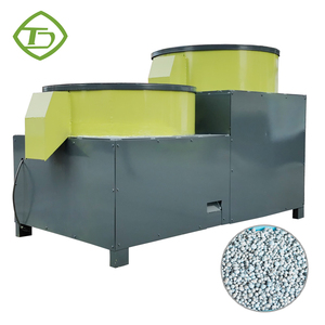 High Quality Ball Type Organic Fertilizer Pellet Machine Granulator Double Throw Polishing Machine