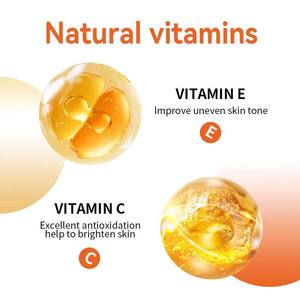 Sérum hydratant pour le visage à la vitamine C GREENLEM 30 ml, formule éclaircissante et hydratante en profondeur pour tous les types de peau, marque privée - Product Image 4