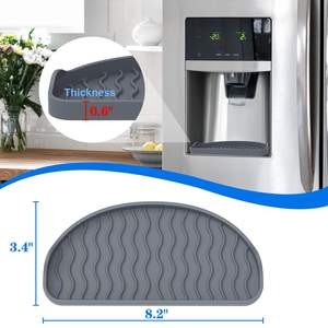 ถาดรองน้ำหยดซิลิโคนสำหรับตู้เย็นแบบใหม่ สามารถตัดและใช้ได้กับตู้เย็นหลากหลายรุ่น - Product Image 2