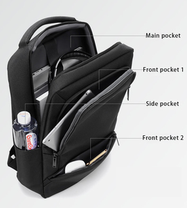 Sac à dos pour <span class=keywords><strong>ordinateur</strong></span> de haute qualité, grande capacité, sac à dos pour <span class=keywords><strong>ordinateur</strong></span> <span class=keywords><strong>portable</strong></span> en Oxford recyclé, logo personnalisable, sac à dos cadeau, sac d'affaires - Product Image 5