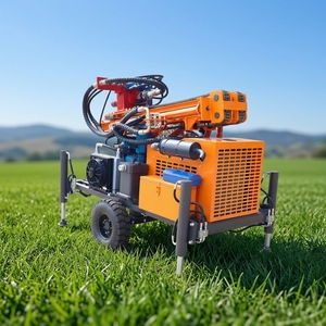 Impianto di Perforazione Multifunzionale per Pozzi d'Acqua e Miniere, 200M, Tipo su Ruote, Portatile con Motore Diesel - Product Image 3