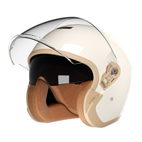 Casques de moto vintage unisexes en ABS, best-sellers en gros, casques demi-face personnalisés pour adultes, casques de cyclisme et de moto