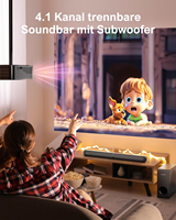   untuk Sistem Home Theater Speaker Bar 2-in-1 Lepas Pasang BT 5.3 Terlaris di Amazon