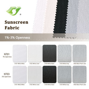 Espaces commerciaux de bâtiment public de protection solaire résistante au feu de tissu ignifuge de rouleau de PVC - Product Image 3