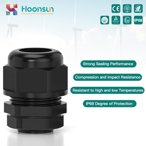 IP68 bảo vệ nylon nhựa Cáp tuyến không thấm nước ROHS chứng nhận ROHS chứng nhận PG7 PG9 PG11 pg16 pg21 pg36 pg48 pg63 Cáp - Product Image 2