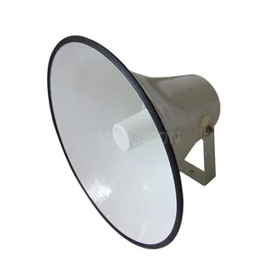 Cost-effective Aluminum Weatherproof Outdoor Loudspeaker Horn Body Can Loaded With Different Driver Units