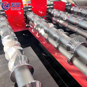 Outdoor <b>Canopy</b> Double-layer Waterproof Color Steel Tile Manufacturing Machinery Full-automatic Double-layer Roll Forming Machine - Product Image 3