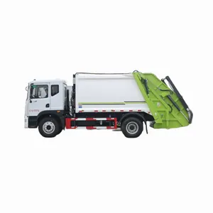 Venda quente Preço Baixo 10cbm lixo Transporte Traseiro Carregando Caminhão Compactador para venda