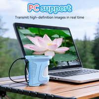 Microscopio y Telescopio Digital Inteligente 2 en 1 para Niños Inskam E209, 1080P HD, Juguete STEM Portátil para Exploración de la Naturaleza al Aire Libre