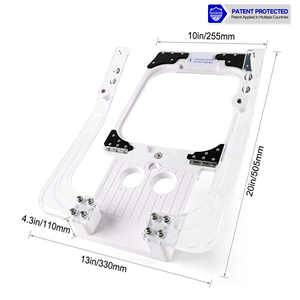 Soporte para bastidor de bordado magnético de 5.1 o 6.9 pulgadas (no se puede usar por separado <span class=keywords><strong>si</strong></span> no tiene la Estación Principal MaggieFrame) - Product Image 3