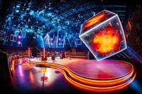 Led RVB Pixel Plafonnier Dj Light Show pour Concert Éclairage de Vacances