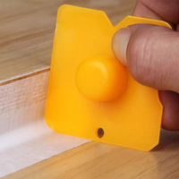 Kit de 4 outils de calfeutrage, grattoir pour joint de silicone et éliminateur de coulis, finition parfaite, outils de nettoyage domestique