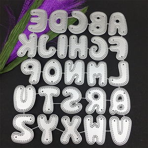 DIY Letter Metal Carbon Steel Die for Engraving Carved Christmas Digital Printing Paper Craft Embossing <strong>Etching</strong> Cutting <strong>ARMOUR</strong> - Product Image 4