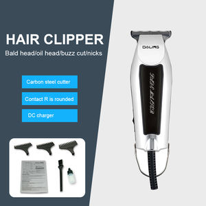 DALING-Recortadoras de pelo profesionales de la mejor calidad, ABS + caja de plata de acero inoxidable, máquinas de peluquero Borgoña de 10W - Product Image 2