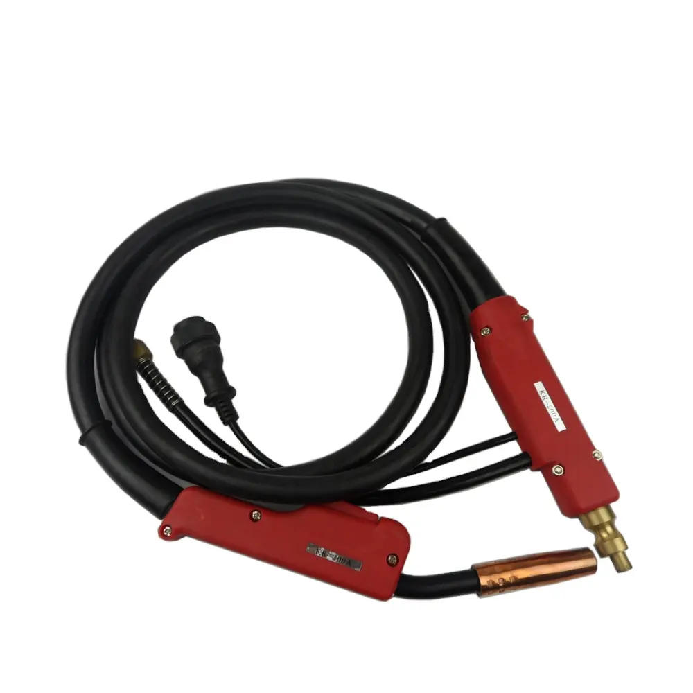 Top quality 200A/350A/500A air cooled gas mig welding hand torch for welder