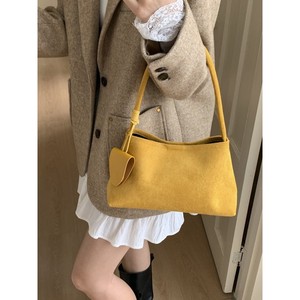 Sac à main en daim pour femme de style vintage 2025, imperméable, bandoulière unique, sac bandoulière avec poche intérieure - Product Image 3