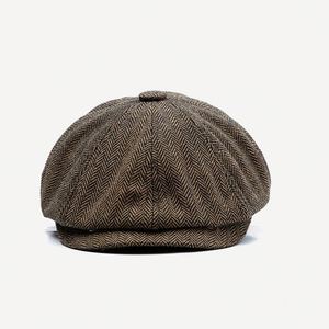 Gorra Newsboy al por mayor de 8 paneles, gorro tipo boina cálido para hombre y mujer, ideal para otoño, invierno, actividades al aire libre, uso casual, resort y deportes. - Product Image 4